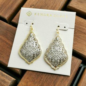 Kendra Scott Addie Gold Filigree Mix Earrings